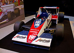 Tameo - SLK096 Toleman TG183B Hart - 1984 Monaco G.P. - White Metal Car Kit - Scale 1:43, Made in Italy