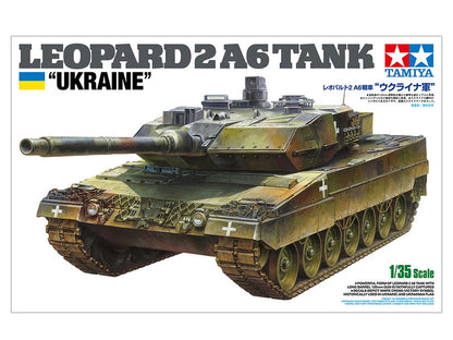 Tamiya - Leopard 2A6 Tank "Ukraine" 1/35 Scale