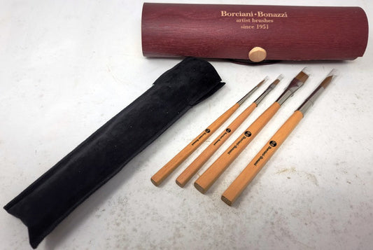 Borciani e Bonazzi 26591 Compasso 4 Brush Set