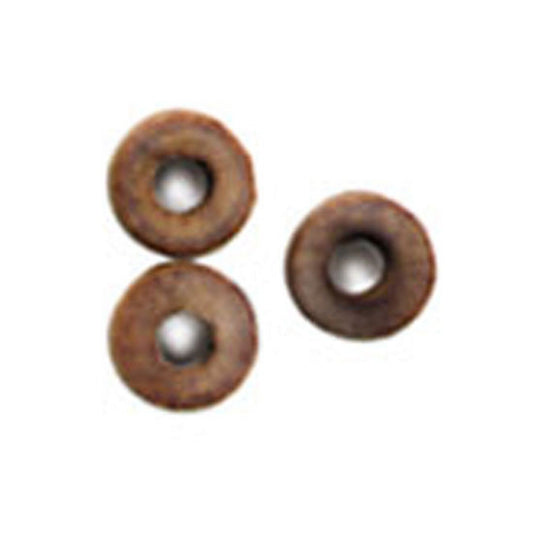 Model Expo - 3/16" (5mm) Wood Canon Wheels (Trucks) 24 pcs