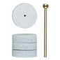 Proxxon - Polishing wheel for Plexiglas 7/8", 4 pcs.