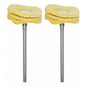 Proxxon - Polishing disc, suede, 7/8", 2 pcs.
