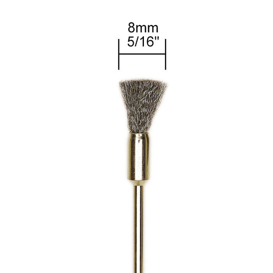 Proxxon - Carbon steel brushes, 2 pcs., 5/16"