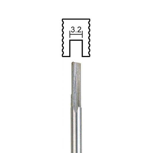 Proxxon - Router bit, straight 1/8"