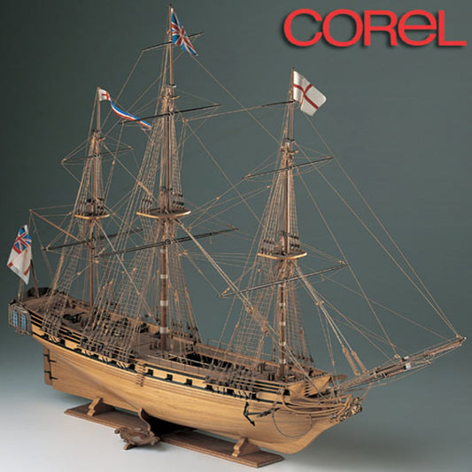 Corel - HMS UNICORN BRITISH FRIGATE 1:75SCALE KIT