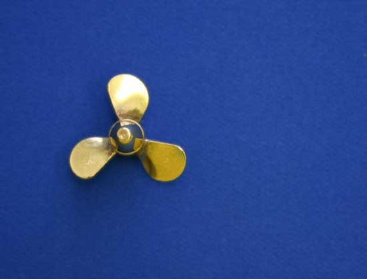 Dumas - BRASS PROP 3 BLADE LH 1'' DIAMETER
