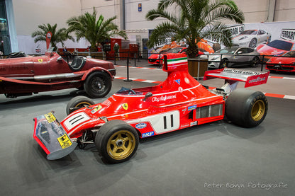 Tameo - TMK372 Ferrari 312B3 - 1974 - White Metal Car Kit - Scale 1:43, Made in Italy