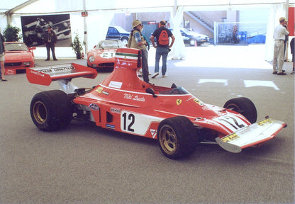 Tameo - TMK372 Ferrari 312B3 - 1974 - White Metal Car Kit - Scale 1:43, Made in Italy