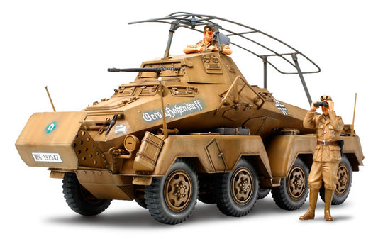 Tamiya - 1/35 German 8-Wheeled Heavy Armored CAr Sd.Kfz.232 Africa-Corps