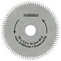 Proxxon - Blade Super-Cut Ø 2 9/32" (58mm) x 1/64" (0.4mm), arbor 13/32" (10mm), 80 teeth.