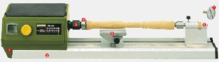 Proxxon - Micro Wood turning Lathe DB 250