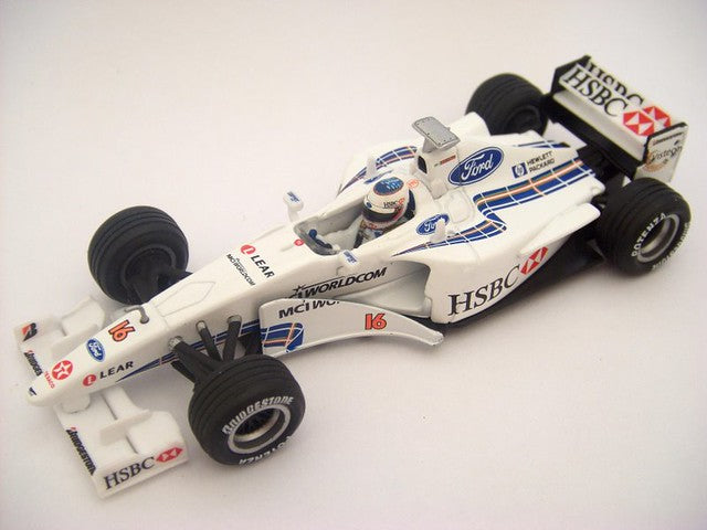 Tameo - TMK282 Stewart Sf-3 Ford - 1999 - White Metal Car Kit - Scale 1:43, Made in Italy