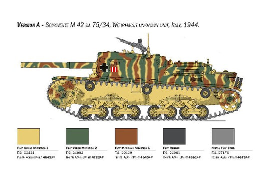 Italeri - 1:35 Semovente M42 da 75/34