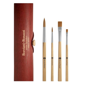 Borciani e Bonazzi 26591 Compasso 4 Brush Set