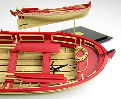 Model Shipways 21ft English Pinnace Wood & Metal Model Ship Kit 1:24 Scale
