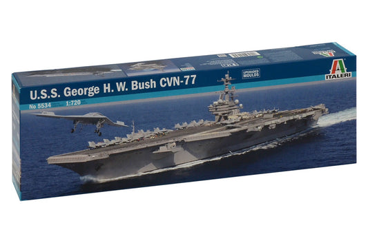 Italeri - USS GEORGE H.W.BUSH CVN-77 1/720 Scale
