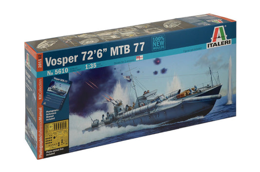 Italeri - VOSPER 72'6'' MTB 1/35 Scale