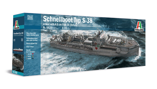 Italeri - 5620s SCHNELLBOOT Typ S-38 1/35 Scale