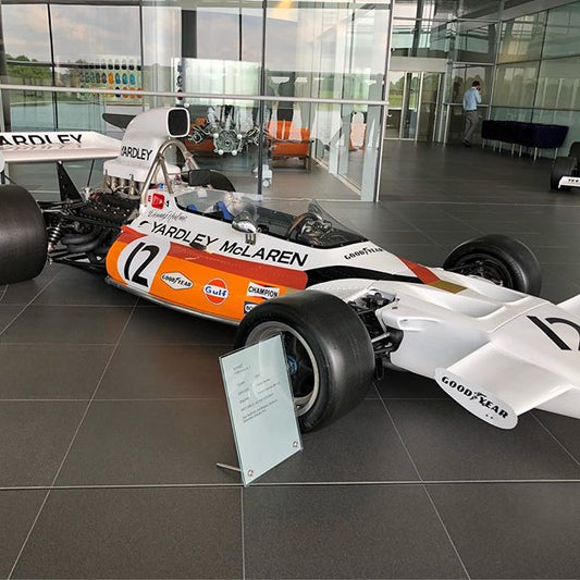 Tameo - SLK034 McLaren M19 Ford Cosworth - 1972 - White Metal Car Kit - Scale 1:43, Made in Italy