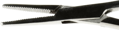 Sona 3-1/2" Stainless Steel Self-Locking Straight Forceps