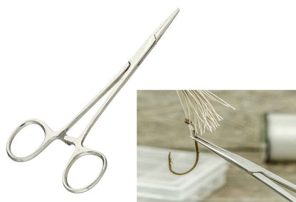 Model Expo - Tools - 5" Straight Forceps - Stainless Steel