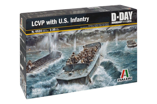 Italeri - LCVP with US Infantry 1:35 Scale