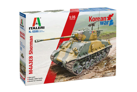 Italeri - SHERMAN M4A3E8 ''KOREAN WAR'' 1/35 Scale