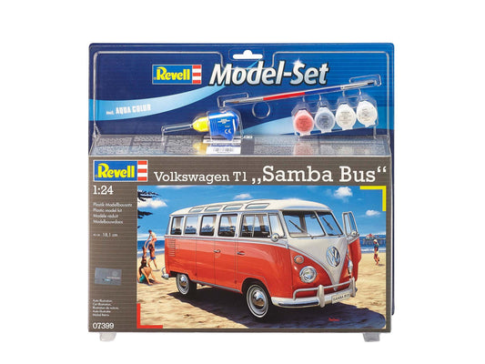 Revell - Model Set VW T1 Samba Bus 1:24 Scale