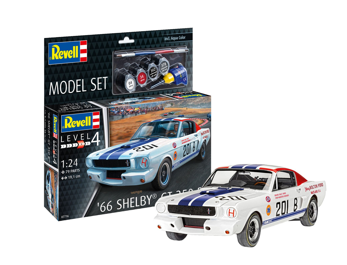 Revell - Model Set 1966 Shelby GT 350 R