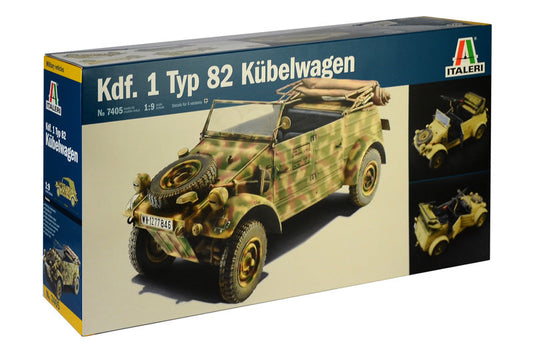 Italeri - Kdf.1 Type 82 Kubelwagen 1:9 Scale