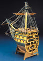 Mantua - Mantua/Panart 746 HMS Victory Bow Section 1:78 Scale Plank-On-Frame Wood Ship Model Kit