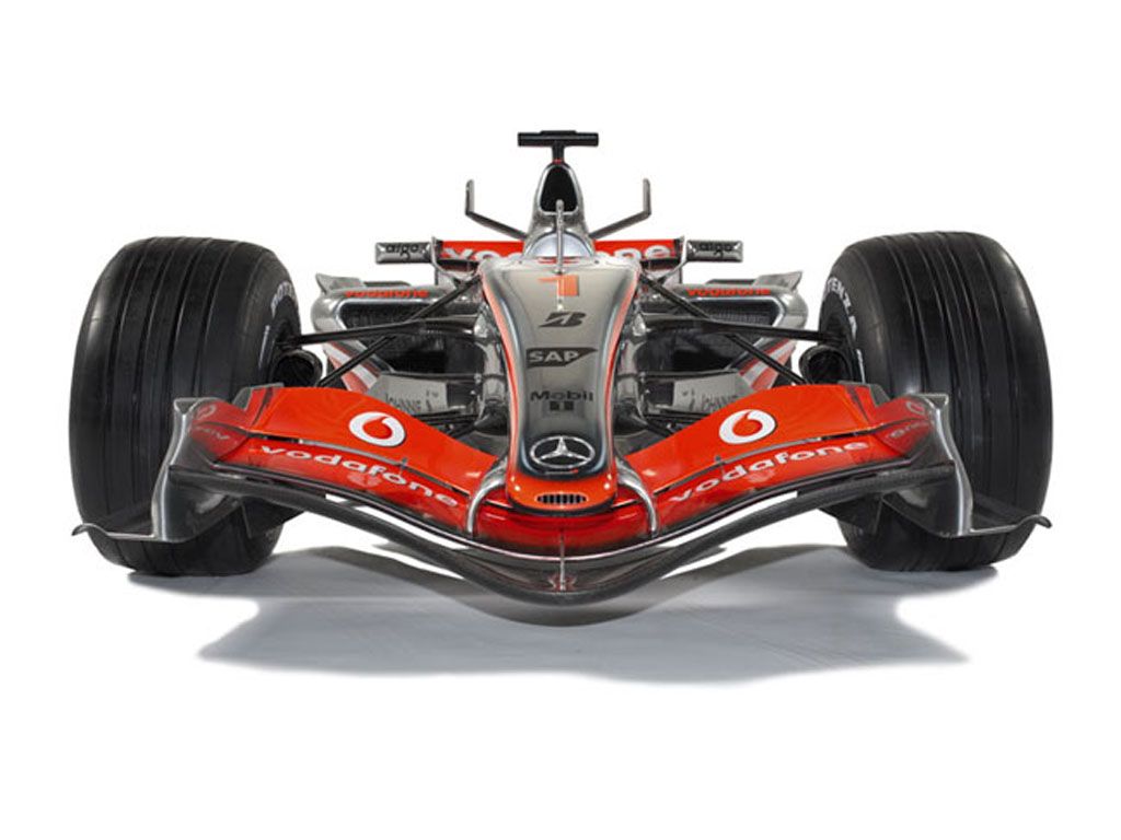 Tameo - SLK052 McLaren MP4/22 Mercedes - 2007 - White Metal Car Kit - Scale 1:43, Made in Italy