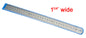 12" Steel Ruler in Pouch (1.1/4" Wide)
