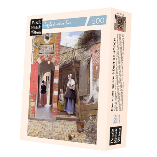 Michele Wilson Puzzles - THE COURTYARD IN DELF - (500)
