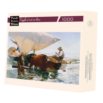 Michele Wilson Puzzles - THE RETURN FROM FISHING - (1000)