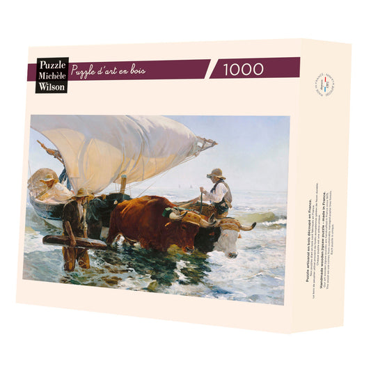 Michele Wilson Puzzles - THE RETURN FROM FISHING - (1000)