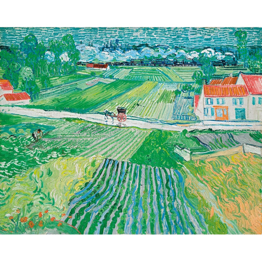 Michele Wilson Puzzles - LANDSCAPE AT AUVERS - (1000)