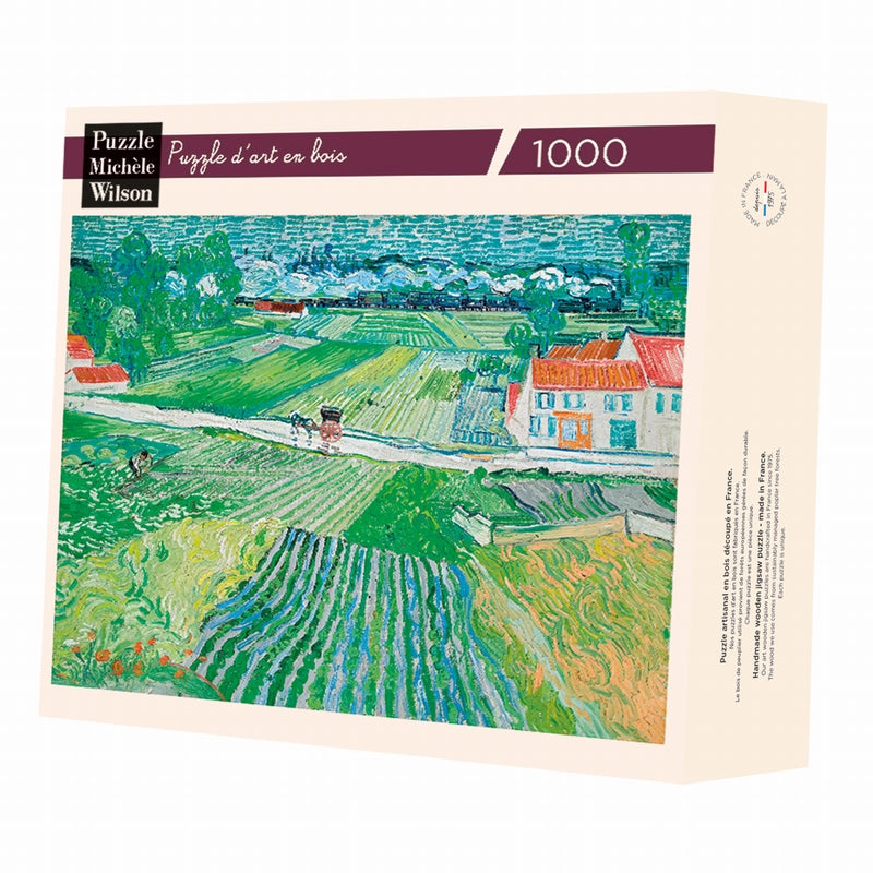 Michele Wilson Puzzles - LANDSCAPE AT AUVERS - (1000)