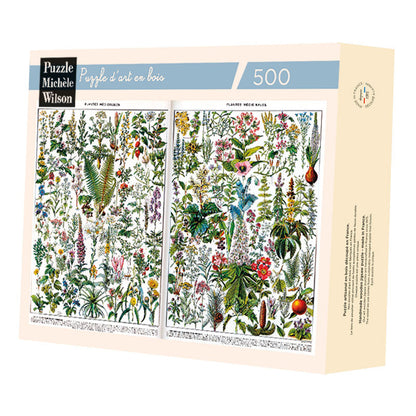 Michele Wilson Puzzles - MEDICINAL PLANTS - (500)