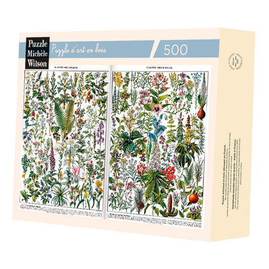 Michele Wilson Puzzles - MEDICINAL PLANTS - (500)