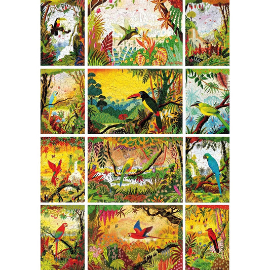 Michele Wilson Puzzles - ENCHANTING LANDSCAPE WITH BIRDS - (5000)