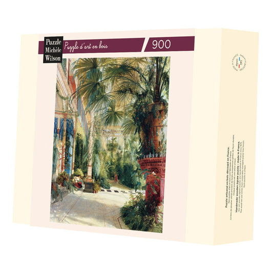 Michele Wilson Puzzles - LA SERRE AUX PALMIERS - (900)