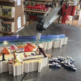 Michele Wilson Puzzles - LA PLAGE DES SABLES D'OLONNE - (350)