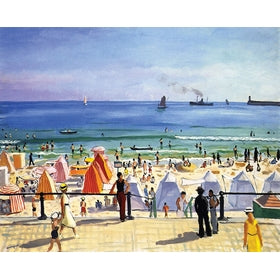 Michele Wilson Puzzles - LA PLAGE DES SABLES D'OLONNE - (350)