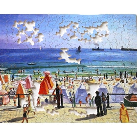 Michele Wilson Puzzles - LA PLAGE DES SABLES D'OLONNE - (350)