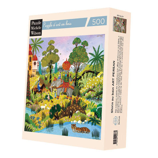 Michele Wilson Puzzles - PAYSAGE ORIENTAL AU TIGRE - (500)
