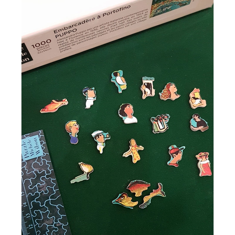 Michele Wilson Puzzles - THE PIER AT PORTOFINO - (1000)