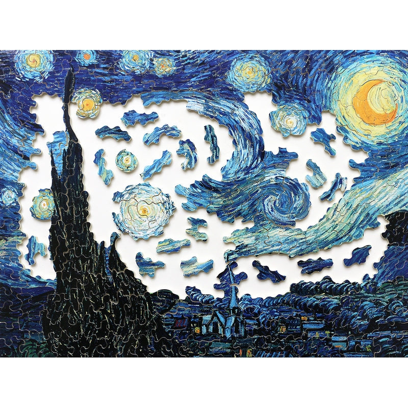 Michele Wilson Puzzles - STARRY NIGHT - VAN GOGH - (350)