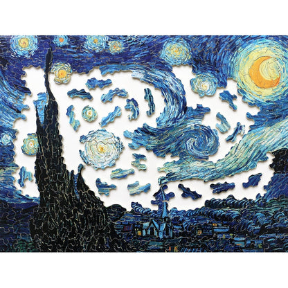Michele Wilson Puzzles - STARRY NIGHT - VAN GOGH - (350)