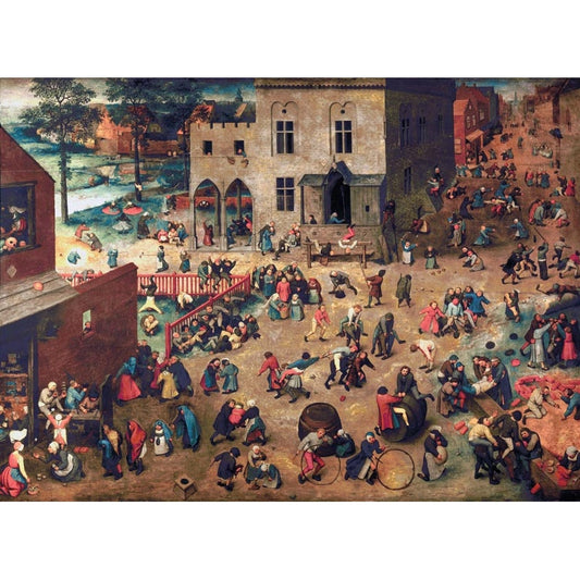 Michele Wilson Puzzles - CHILDREN PLAYING - BRUEGAL - (500)